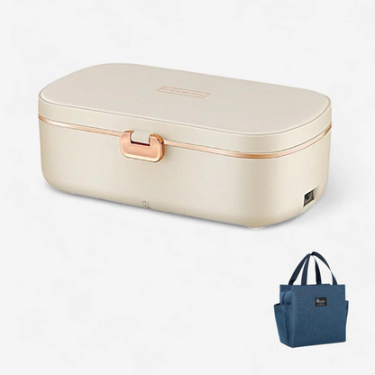 Lunch box chauffante en inox 18/8 (Sac isotherme offert)