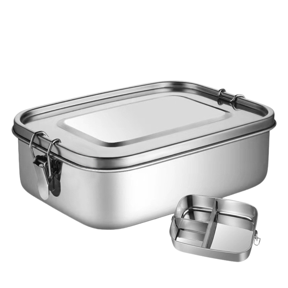 Lunch box inox 18/8 avec séparateur - Sowizi