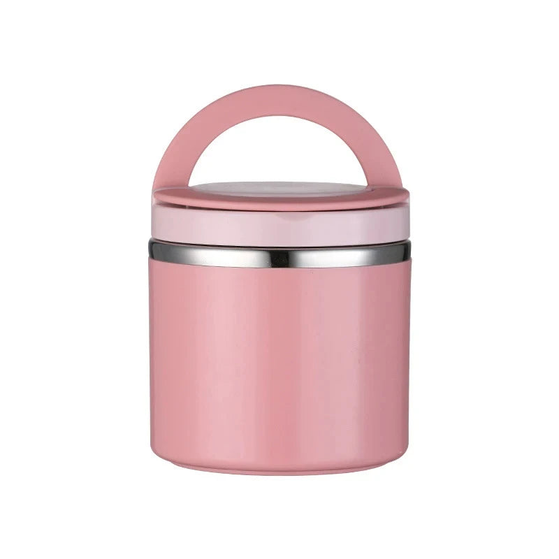 Lunch box isotherme en inox ronde - Sowizi